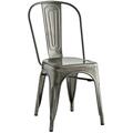 Modway Furniture Promenade Side Chair, Gunmetal EEI-2027-GME